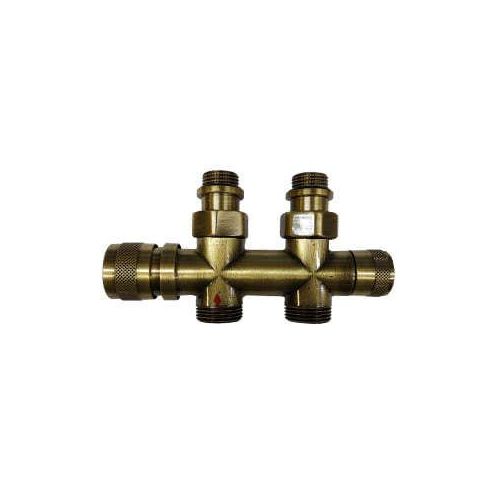Узел нижнего подключения SR Rubinetterie прямой 1/2"х3/4"Е Бронза