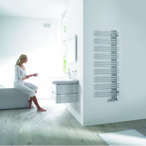 Полотенцесушитель Zehnder Yucca Asym YAC-170-050 хромированное покрытие