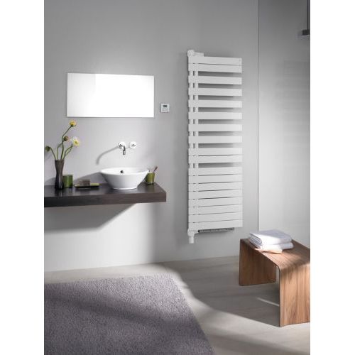 Полотенцесушитель Zehnder Roda Twist Spa Air ROER-100-55/IPS белый (RAL 9016)
