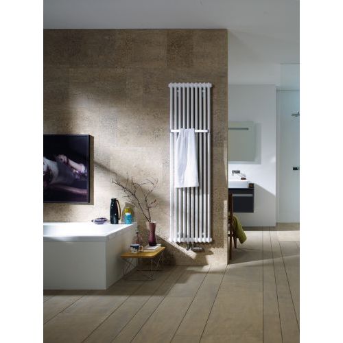 Полотенцесушитель Zehnder Charleston Bar CPV 2180-12 белый (RAL 9016)