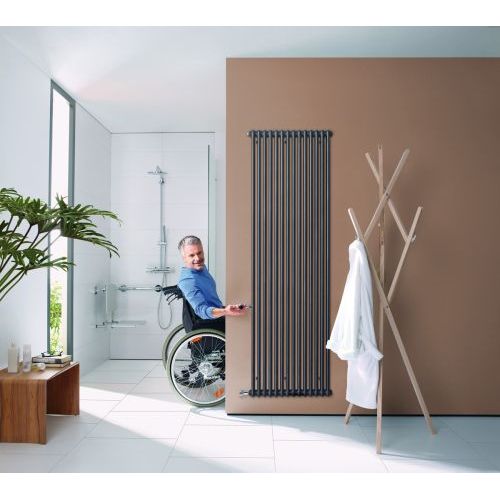 Полотенцесушитель Zehnder Charleston Bar CPV 3180-12 белый (RAL 9016)