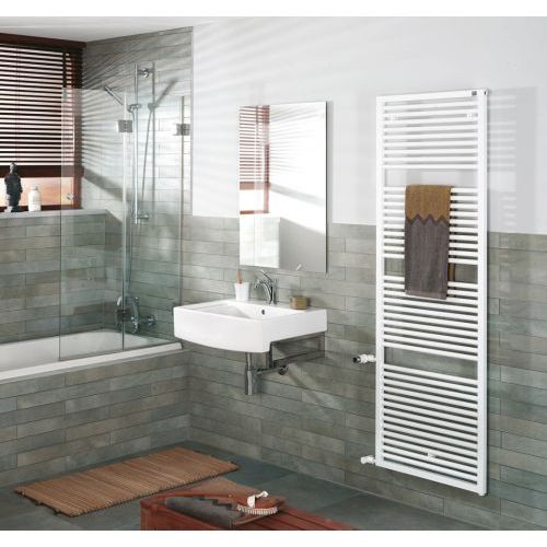 Полотенцесушитель Zehnder Universal HU-180-100 белый (RAL 9016)