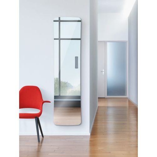 Полотенцесушитель Studio collection Folio Glass FGW-180-042/D белое глянцевое
