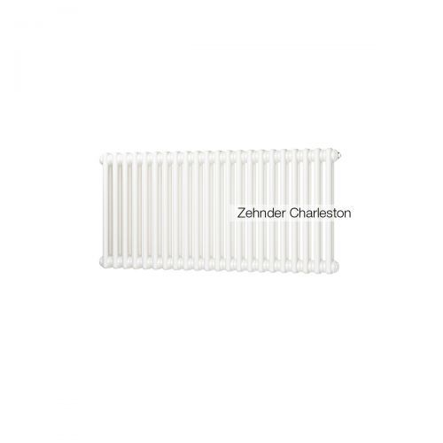 Радиатор трубчатый Zehnder Charleston Retrofit 2056, 08 сек.1/2 бок.подк. RAL9016 (кроншт.в компл)