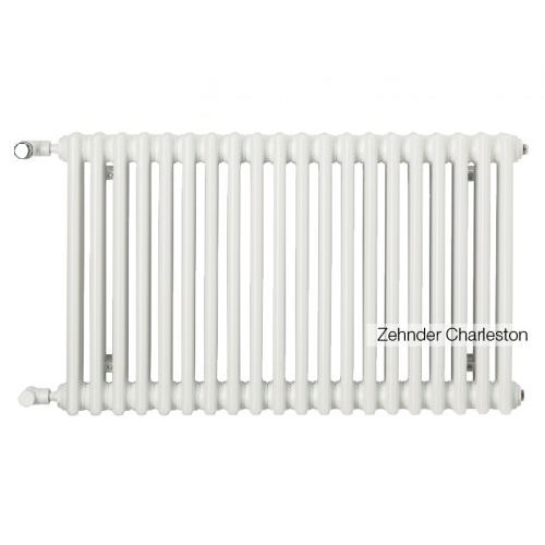 Радиатор трубчатый Zehnder Charleston Retrofit 3057, 18 сек.1/2 бок.подк. RAL9016 (кроншт.в компл)