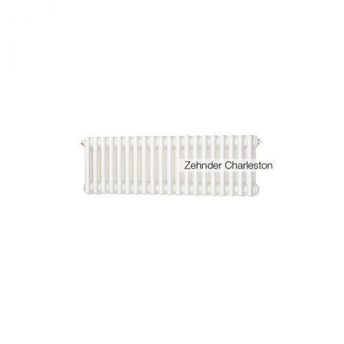 Радиатор трубчатый Zehnder Charleston Retrofit 3037, 26 сек.1/2 ниж.подк. RAL9016 (кроншт.в компл)