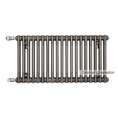 Радиатор трубчатый Zehnder Charleston Retrofit 3057, 10 сек.1/2 ниж.подк. 0325 TL (кроншт.в компл)