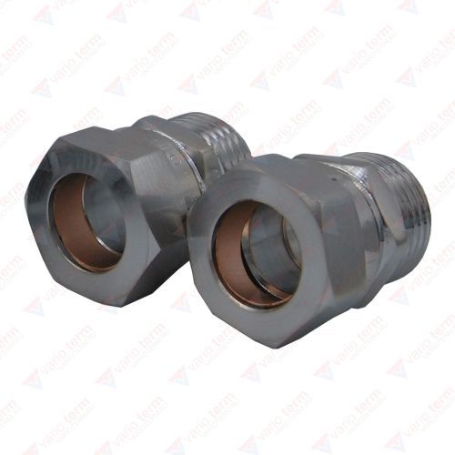 Шарнирный разъём с наружной резьбой 1/2“ x Cu 15