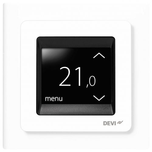 Терморегулятор DEVIREG™ TOUCH программируемый цвет белый