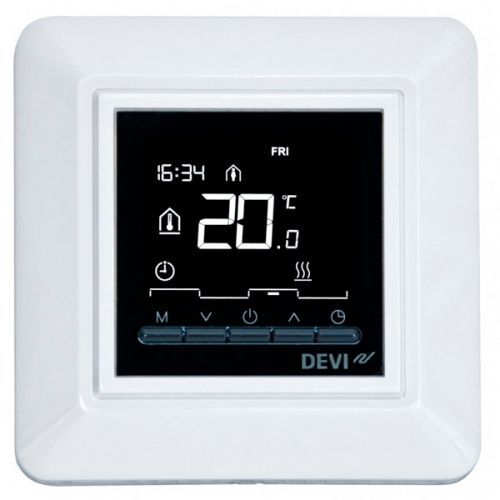 Терморегулятор DEVIREG™ OPTI цвет белый