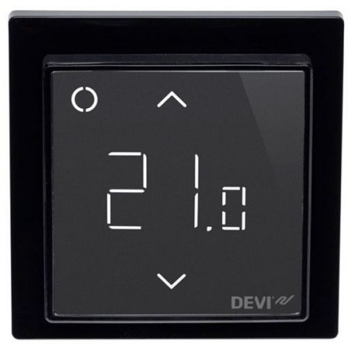 Терморегулятор DEVIreg™ Smart с Wi-Fi программируемый цвет черный