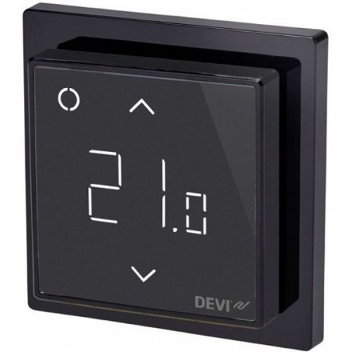 Терморегулятор DEVIreg™ Smart с Wi-Fi программируемый цвет черный