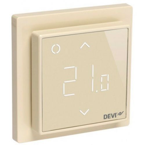 Терморегулятор DEVIreg™ Smart с Wi-Fi программируемый цвет бежевый
