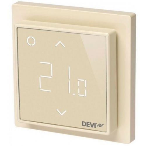 Терморегулятор DEVIreg™ Smart с Wi-Fi программируемый цвет бежевый