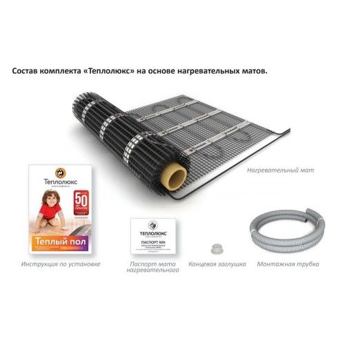Мат нагревательный Tropix МНН 320 Вт/2,0 кв.м Теплолюкс