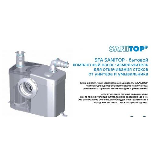 Санинасос SFA SANITOP