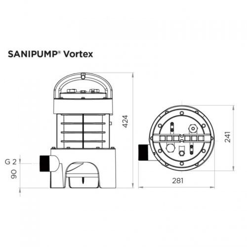 Санинасос SFA SANIPUMP VX