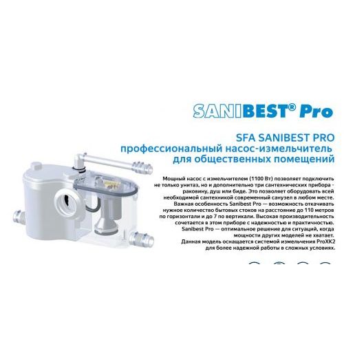 Санинасос SFA SANIBEST PRO