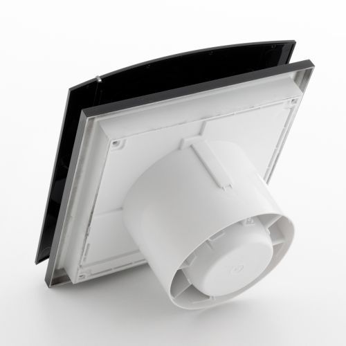 Накладной вентилятор Soler Palau SILENT-100 CZ MATT BLACK DESIGN 4C