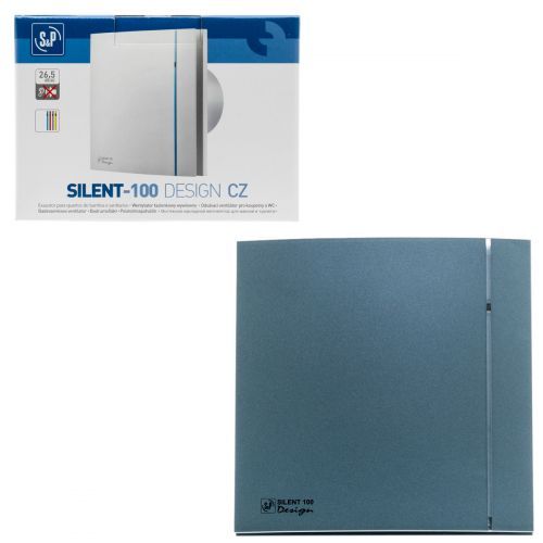 Накладной вентилятор Soler Palau SILENT-100 CZ GREY DESIGN 4C