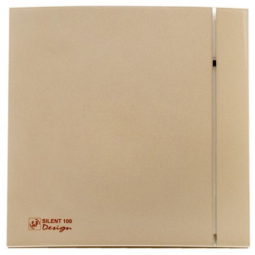 Накладной вентилятор Soler Palau SILENT-100 CZ CHAMPAGNE DESIGN 4C