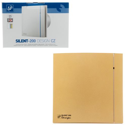 Накладной вентилятор Soler Palau SILENT-100 CZ GOLD DESIGN 4C