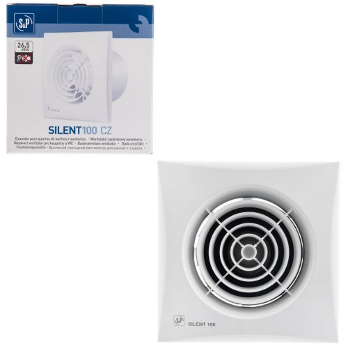 Накладной вентилятор Soler Palau SILENT-100 CZ