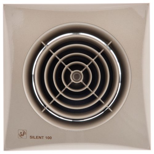 Накладной вентилятор Soler Palau SILENT-100 CZ CHAMPAGNE