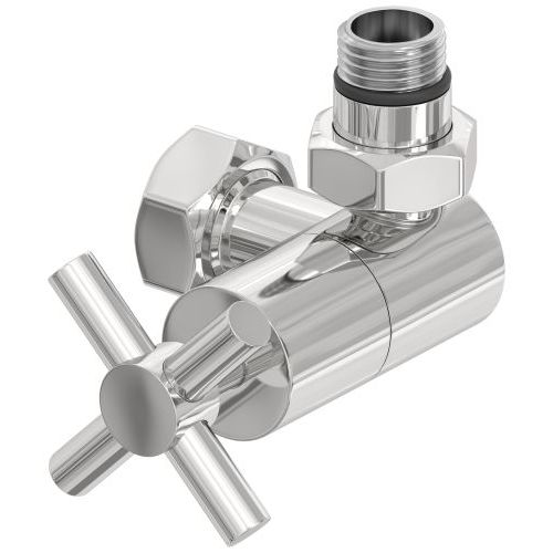 Вентиль   3D правый крест (G 1/2 НР х G 3/4 НГ)