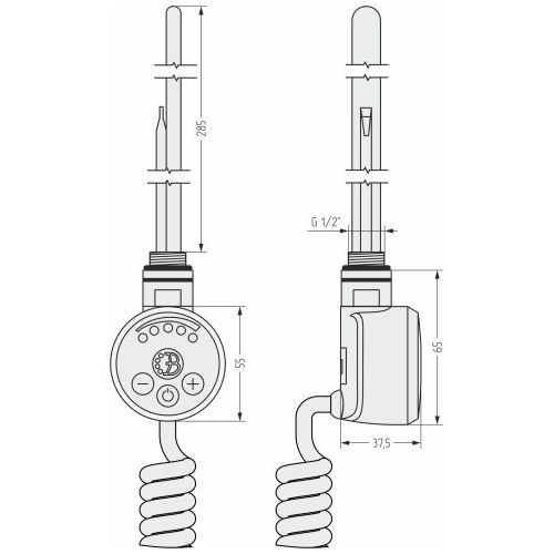 Электронагреватель   MEG 1.0 300W