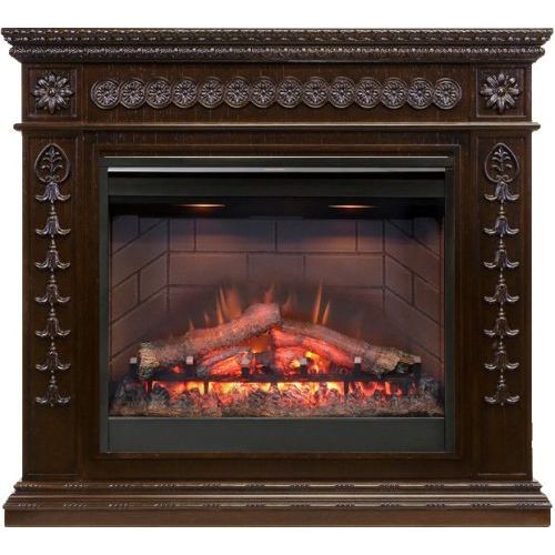 Каминокомплект Milan - Темный дуб с очагом Symphony 26'' DF2608-INT