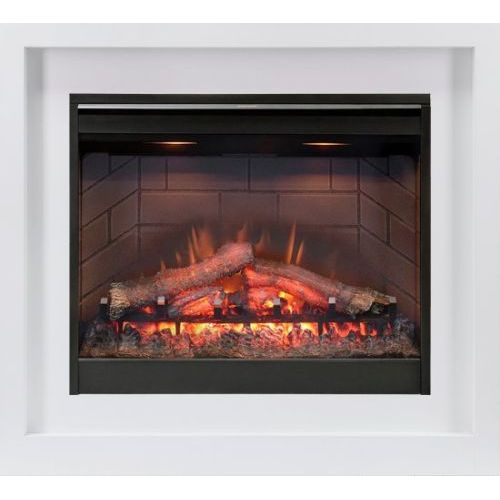 Каминокомплект Bronx - Белый с очагом Symphony 26'' DF2608-INT