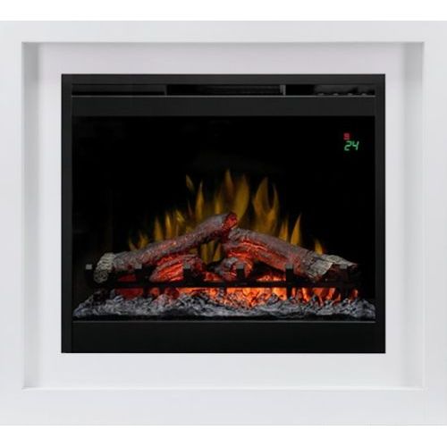 Каминокомплект Bronx - Белый с очагом Symphony 26'' DF2624L-INT