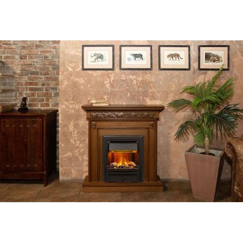 Каминокомплект Valletta - Белый с очагом Symphony 30'' DF3020-EU