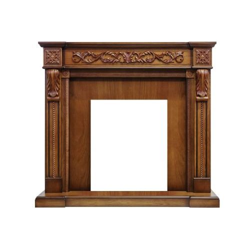 Каминокомплект Neapol - Дуб антик с очагом Majestic FX Brass