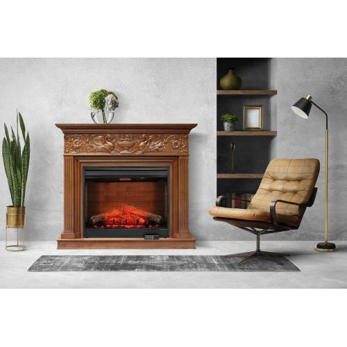 Каминокомплект Palace - Темный дуб с очагом Symphony 30'' DF3020-INT