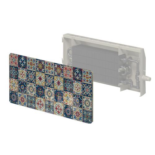 Дизайн-конвектор Varmann Glasskon GLK H W V 80.180.1820, горизонтальный, настенный