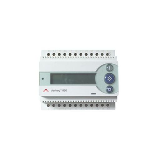 Терморегулятор DEVIreg™ D-850 IV на шину DIN, с источником питания 24 В