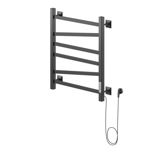 Полотенцесушитель электрический НИКА STEP 4 60/50, Ral 9005