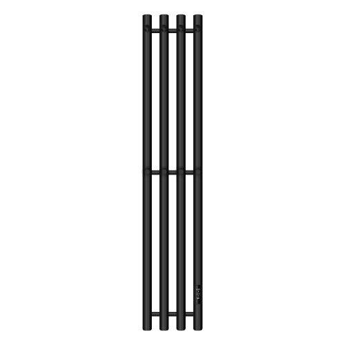 Полотенцесушитель электрический Primoclima Sol R E Black 120*18 4