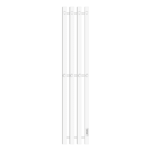 Полотенцесушитель электрический Primoclima Sol Q E White 120*18 4