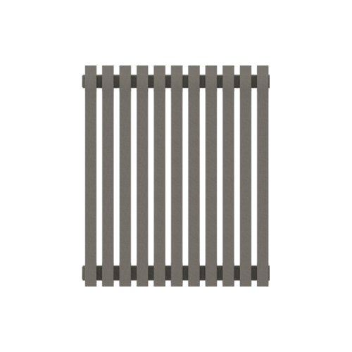 Радиатор КЗТО QUADRUM 30 V 1 2000-14 Серый светлый металлик муар