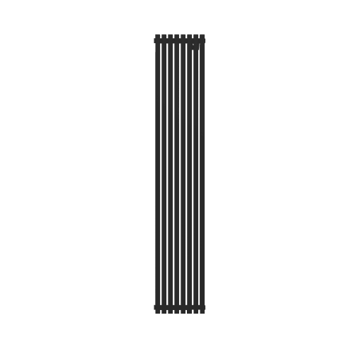 Радиатор КЗТО QUADRUM 30 V 1- 1750-8 RAL1T103S9005 (черный матовый муар)