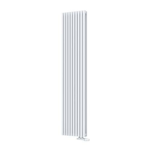 Радиатор КЗТО QUADRUM 30 V 2- 1750-10 UT RAL1T104S9016 (белый муар)