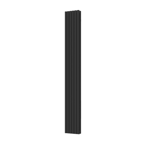 Радиатор КЗТО QUADRUM 30 V 2- 1750-6 RAL1T103S9005 (черный матовый муар)
