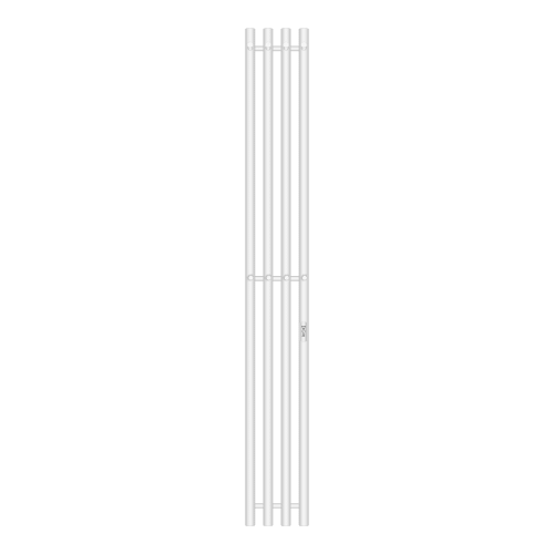 Полотенцесушитель электрический Primoclima Sol R C E White 150*18 4