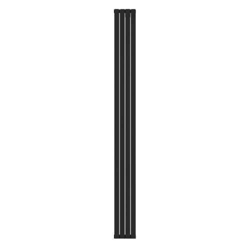 Радиатор КЗТО Соло В 1 -2000-4 RAL1T103S9005 (черный матовый муар)