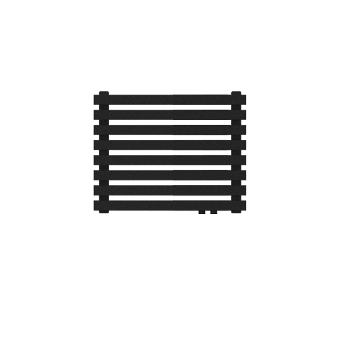 Радиатор КЗТО QUADRUM 40 Н -750-8 R RAL1T103S9005 (черный матовый муар)