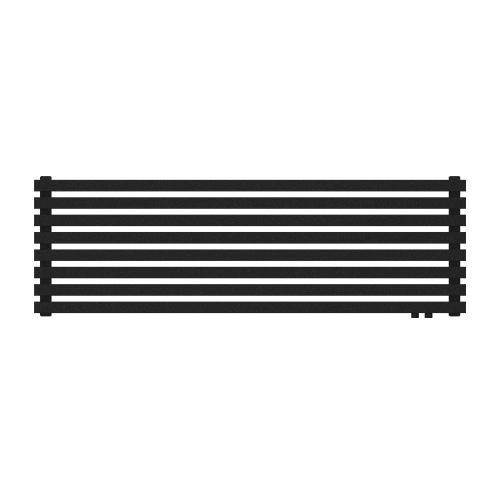 Радиатор КЗТО QUADRUM 40 Н -1750-8 R RAL1T103S9005 (черный матовый муар)