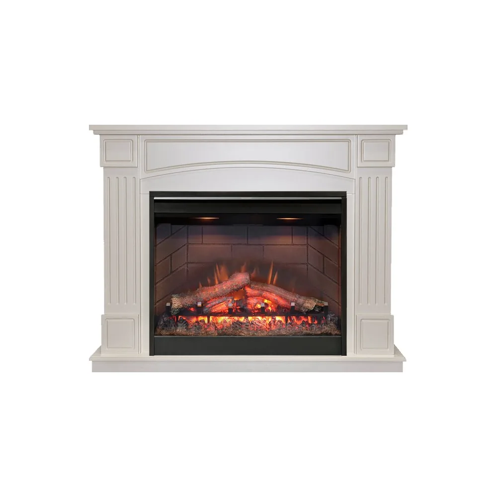 Каминокомплект Boston - Слоновая кость с очагом Symphony 26'' DF2608-INT